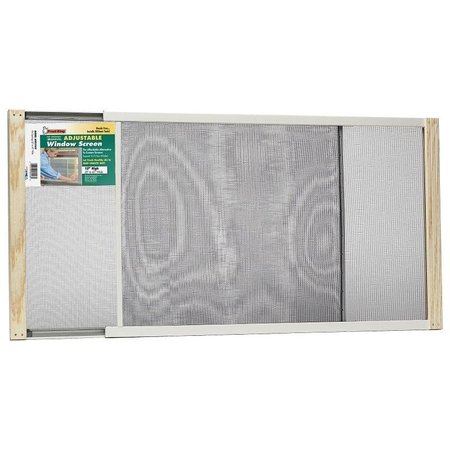 FROST KING WB Marvin Insect Screen, 15 in L, 25 to 45 in W, Aluminum AWS1545